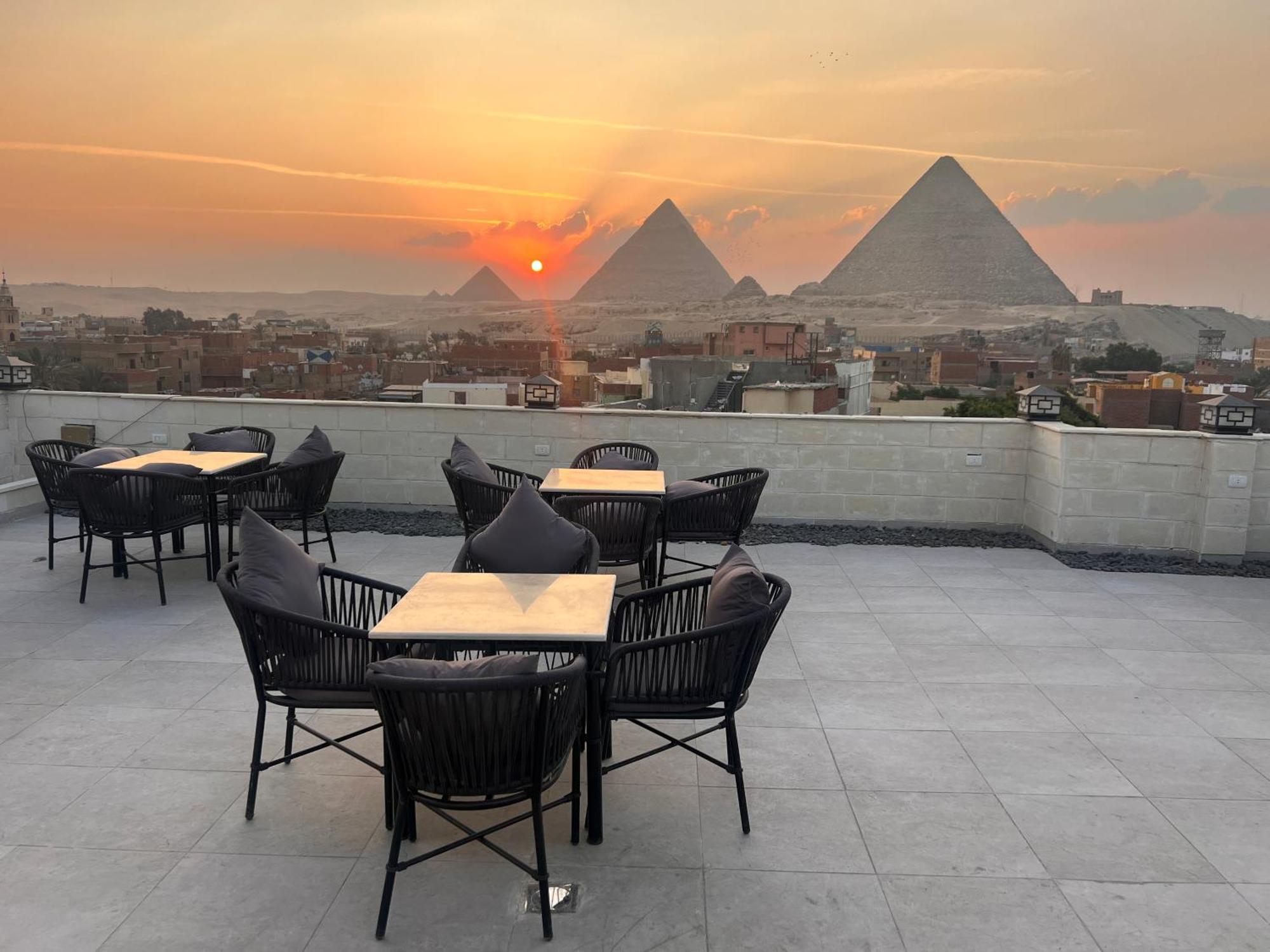 Maro Pyramids Hotel Kafrat al Jabal Экстерьер фото